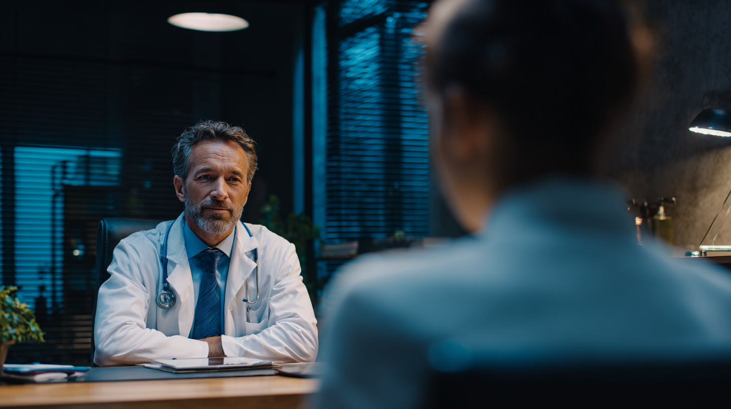 Healthcare ecosystem showing interconnected hospital care, group therapy, individual counseling, and digital health solutions